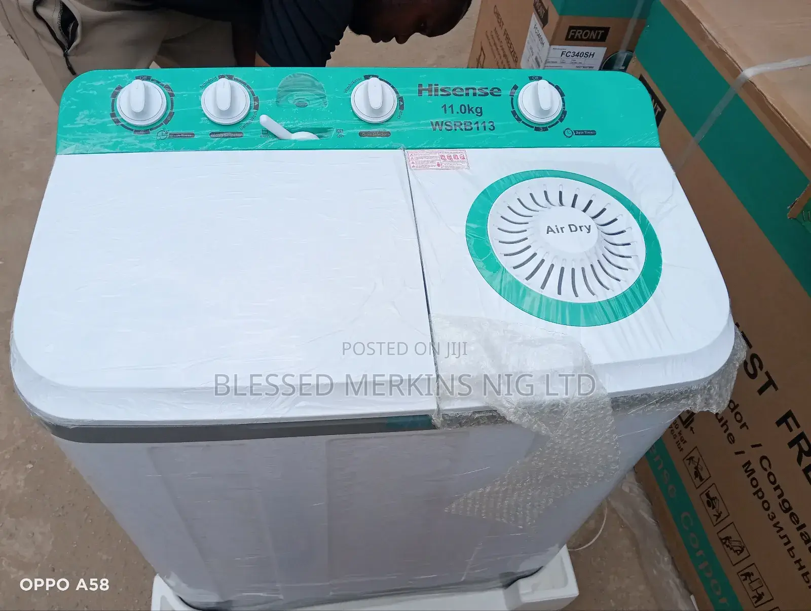 Hisense Washing Machine 11kg Twin Tub