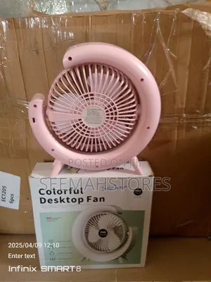 Colourful Desktop Fan