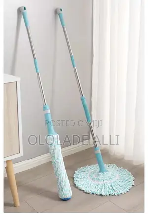 Colored Retractable Microfiber Squeeze Water Mop