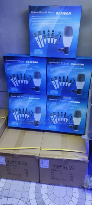 5 Set Samson Drum Microphone