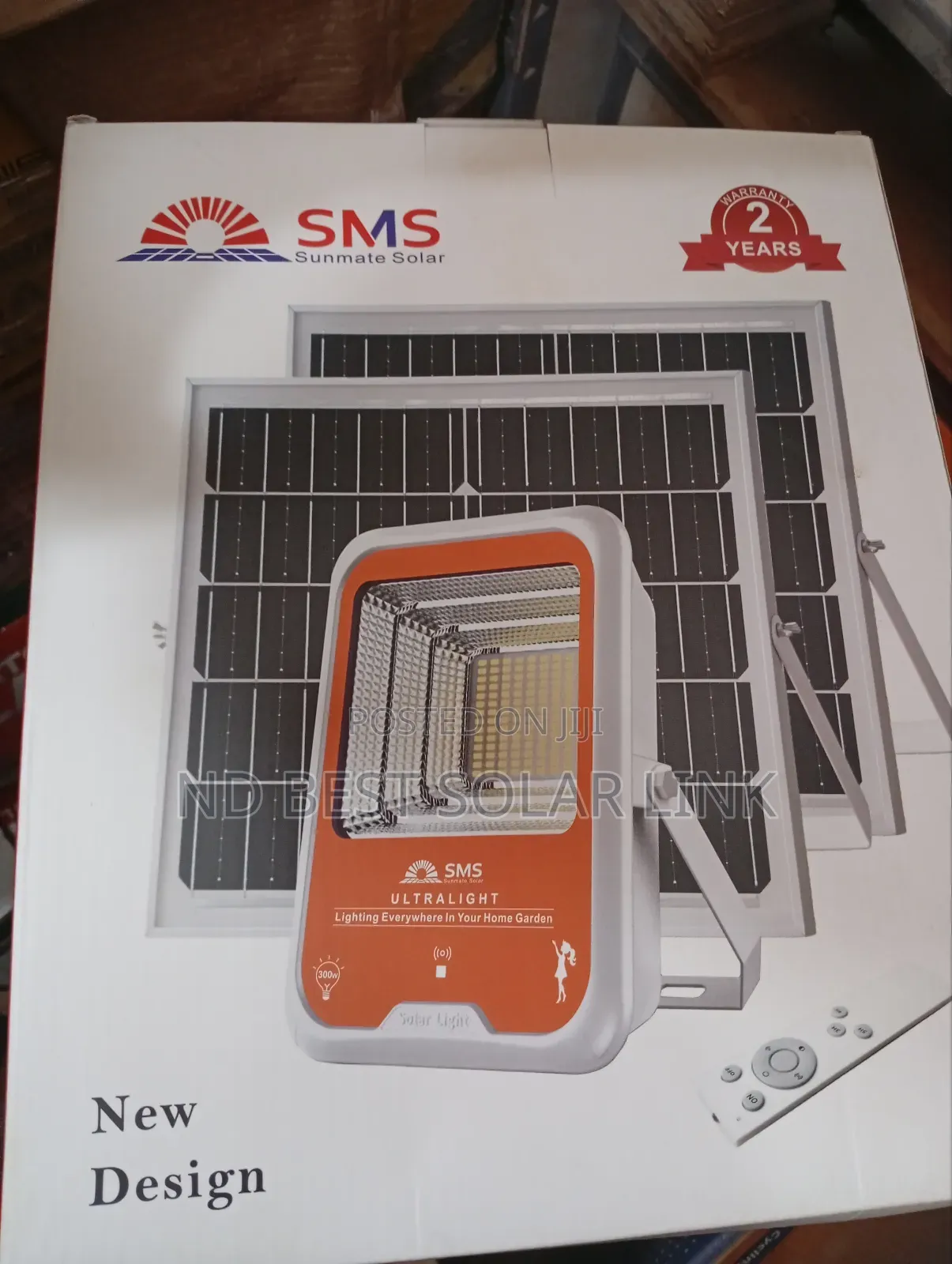 300w SMS Solar Flood Light