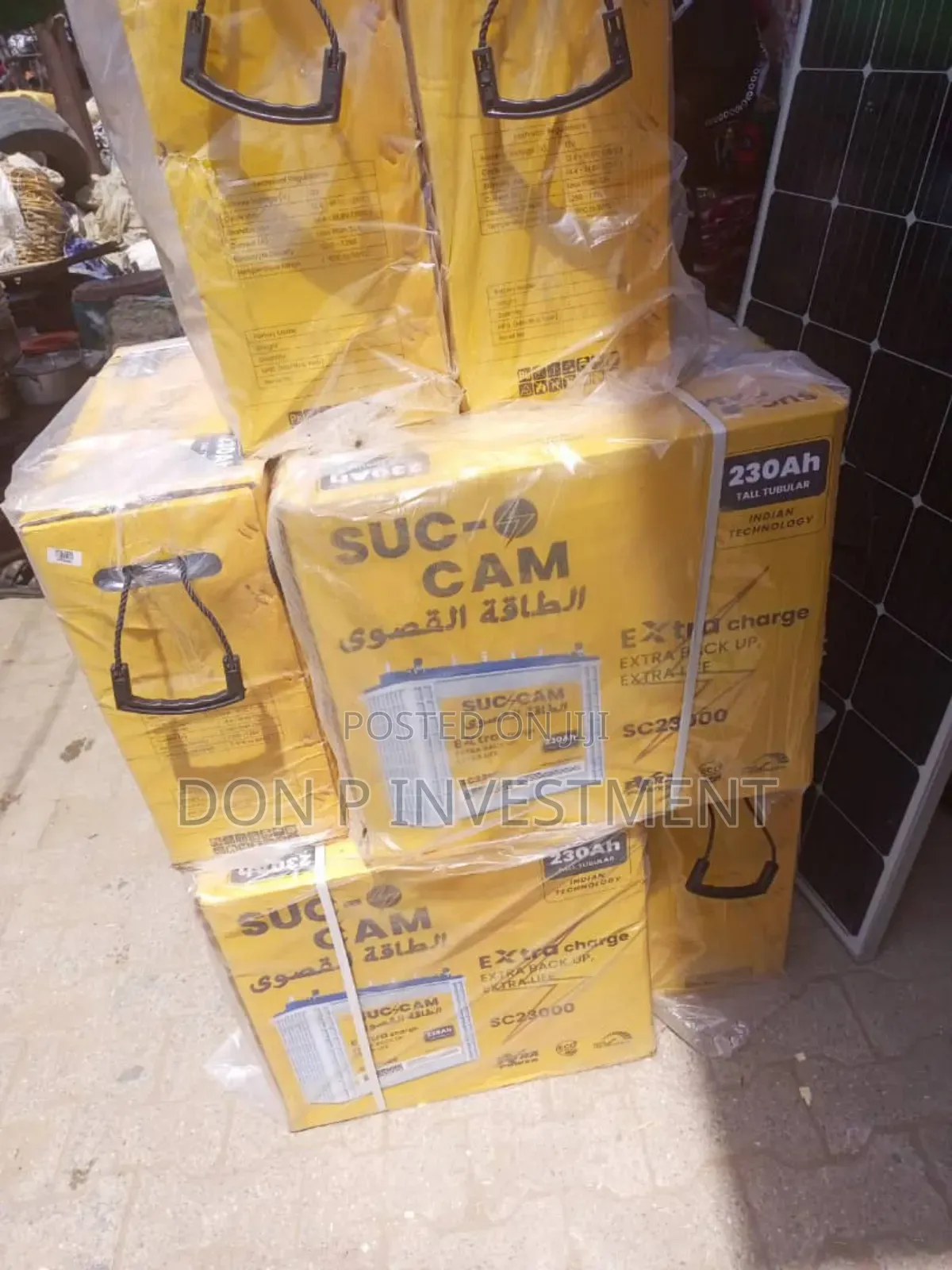 Tubular Solar Battery 230ah