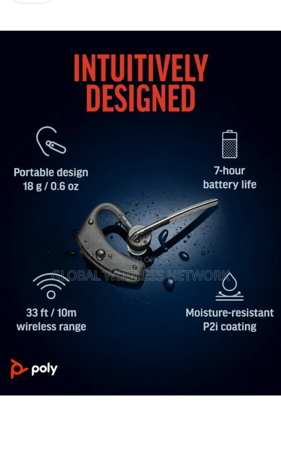 Plantronics Voyager Legend Wireless Headset