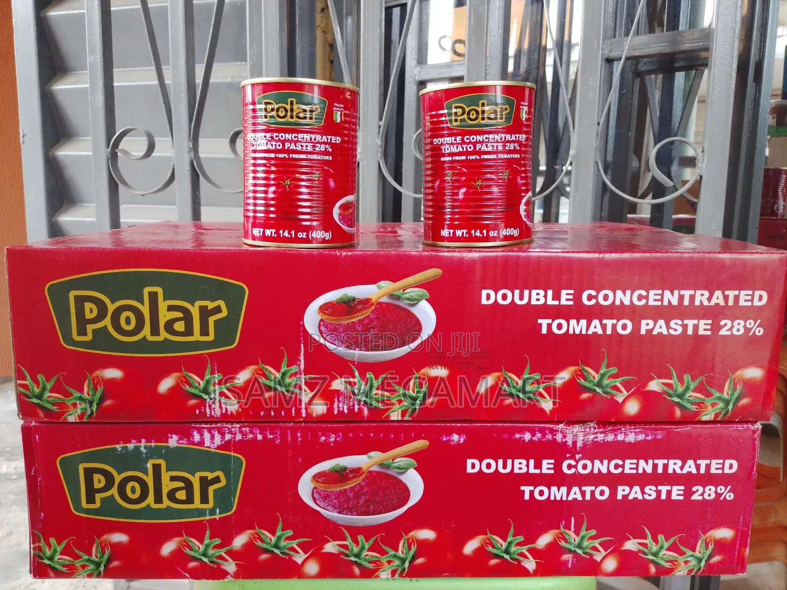 Polar Tomato Paste (Double Concentrated) 24x400g for sale - Samz