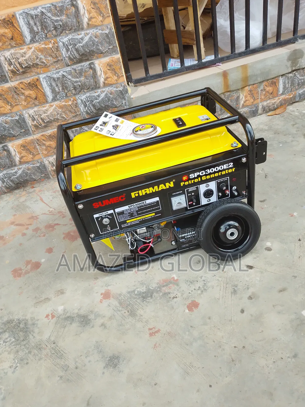 Original Sumec Fireman 2.5kva Automatic Generator Set