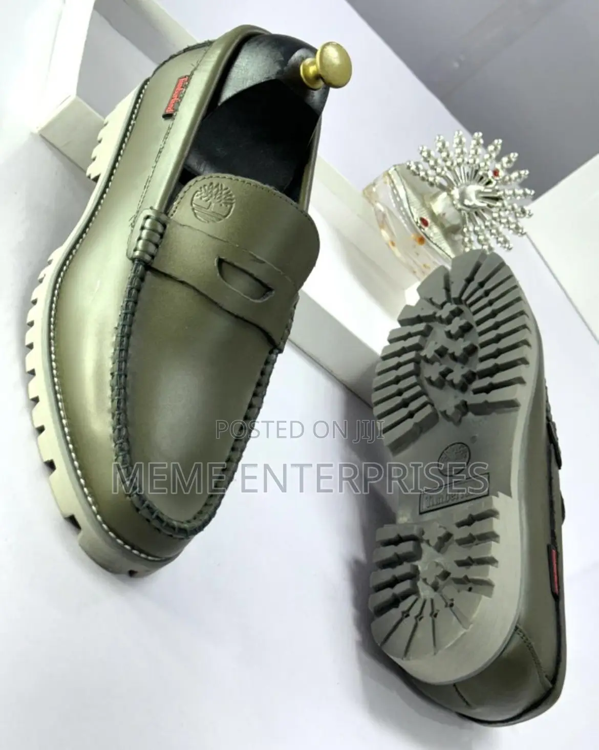 Army Green Loafer