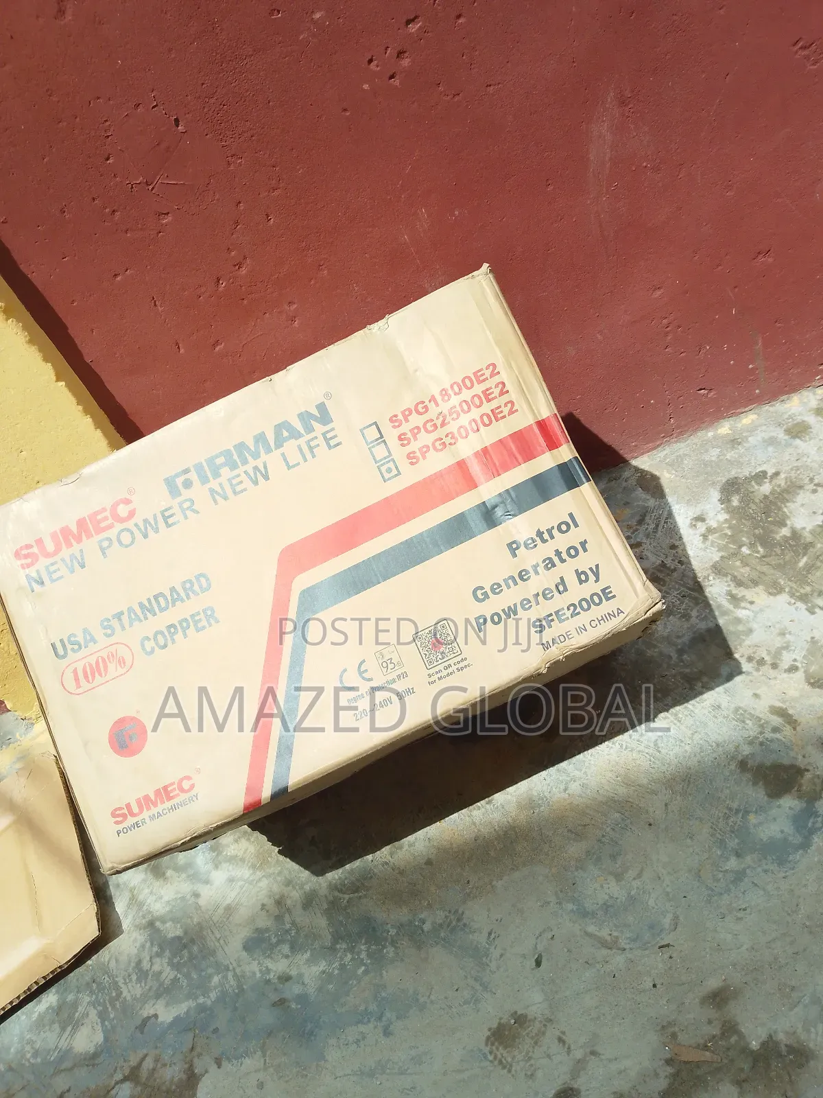 Original Full Copper -240voltage Sumec Firmam Generator Set