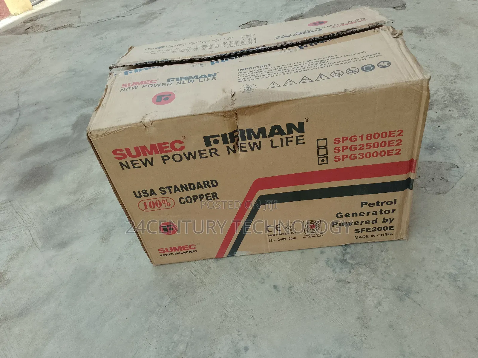 Sumec Firman Spg3000e2:Reliable Power Solution + 100% Copper