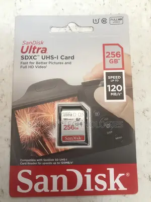 Sandisk 256gb Sdxc Uhs-i Card