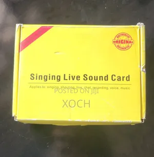 Singing Live Sound Card