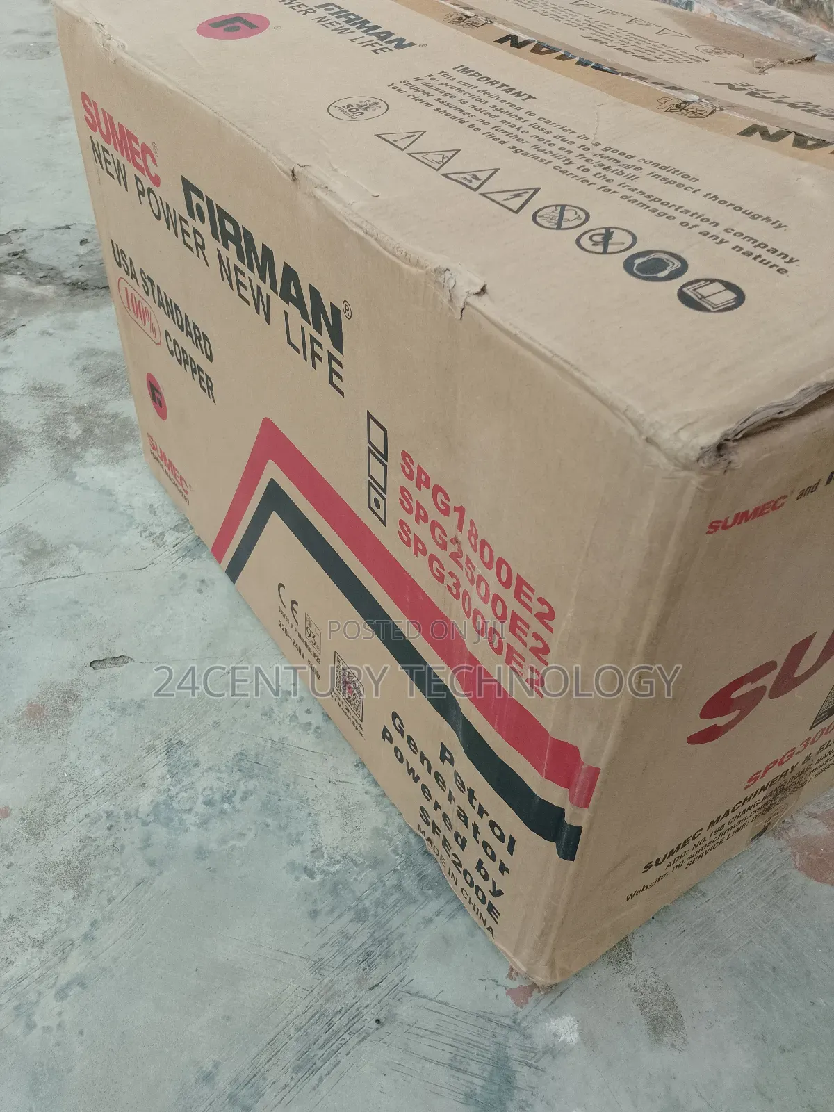 Automatic and Copper-Wound: Sumec Firman 2.5kva Generator