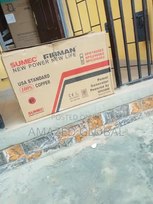 Brand New Firmam Sumec Generator With 2tires, "Key Start"