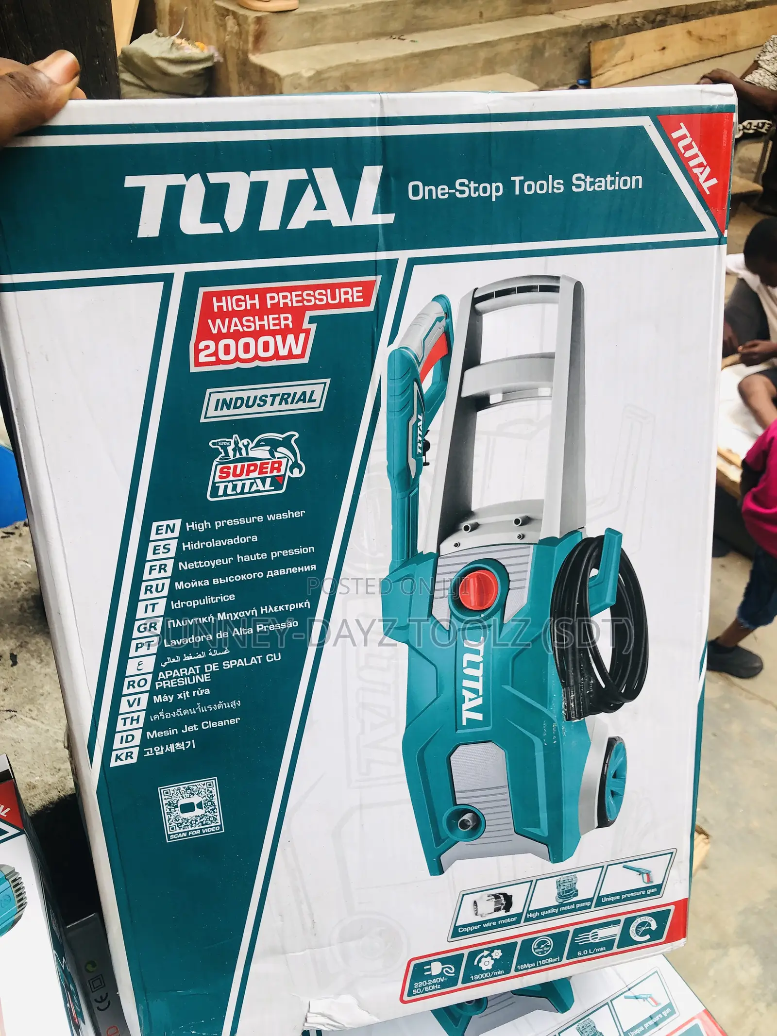 2000w High Pressure Washer