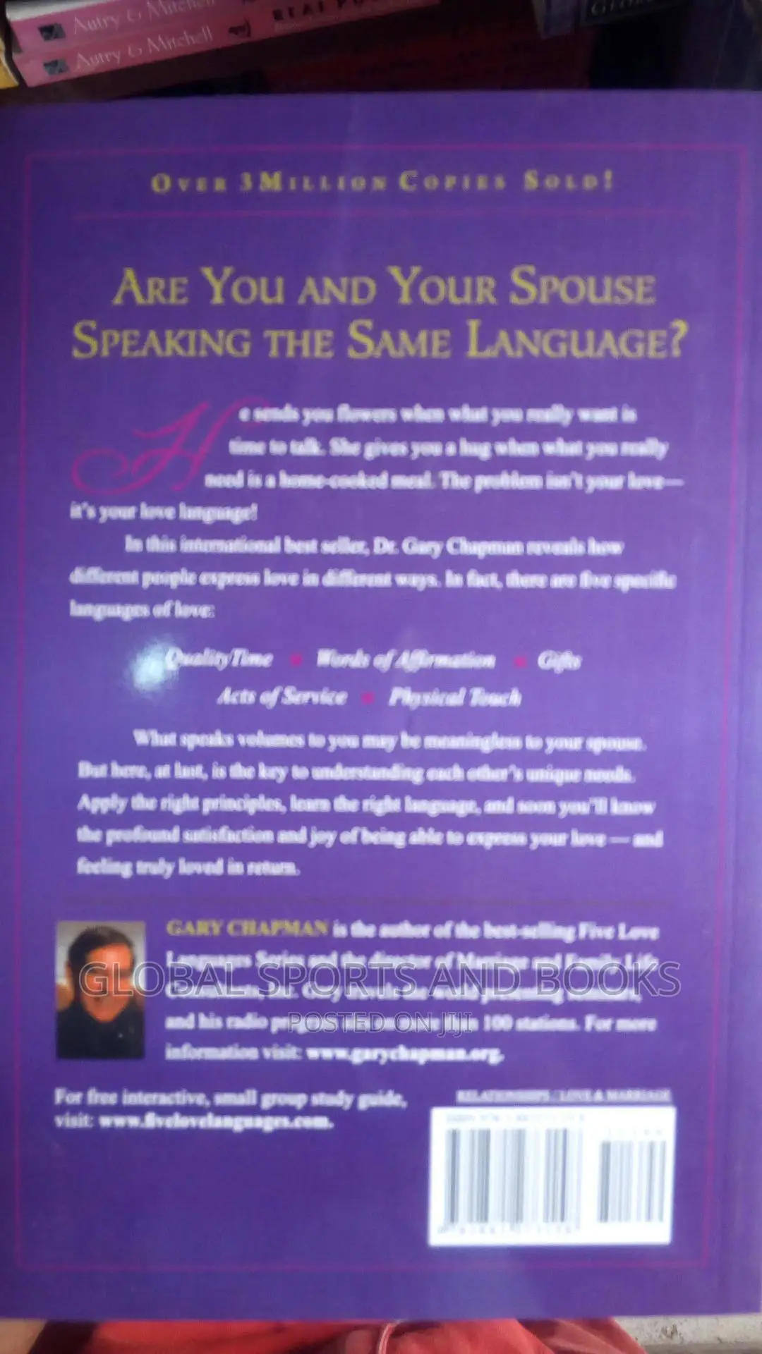 Five Love Language by Gary Chapman