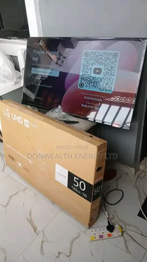 50inches Tiny Frame, Lg Smart Android Television