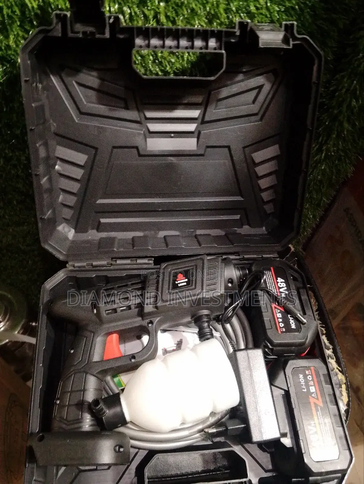 Rechargeable Pressure Washer Machine