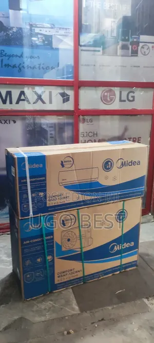 Midea 1,5hp Split Ac Cooper Coil Normal One 2 Yrs Warranty