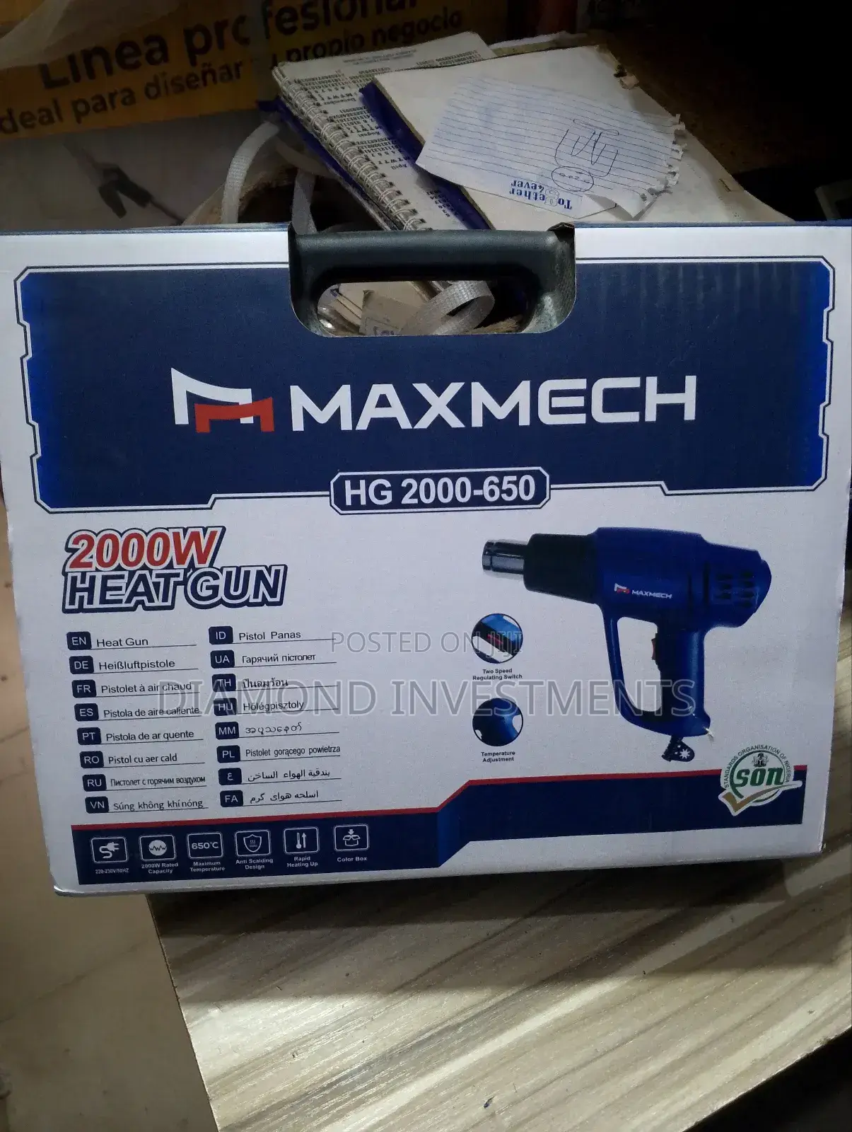 Heat Gun Machine 2000w