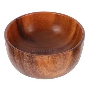 Wooden Soup Bowl