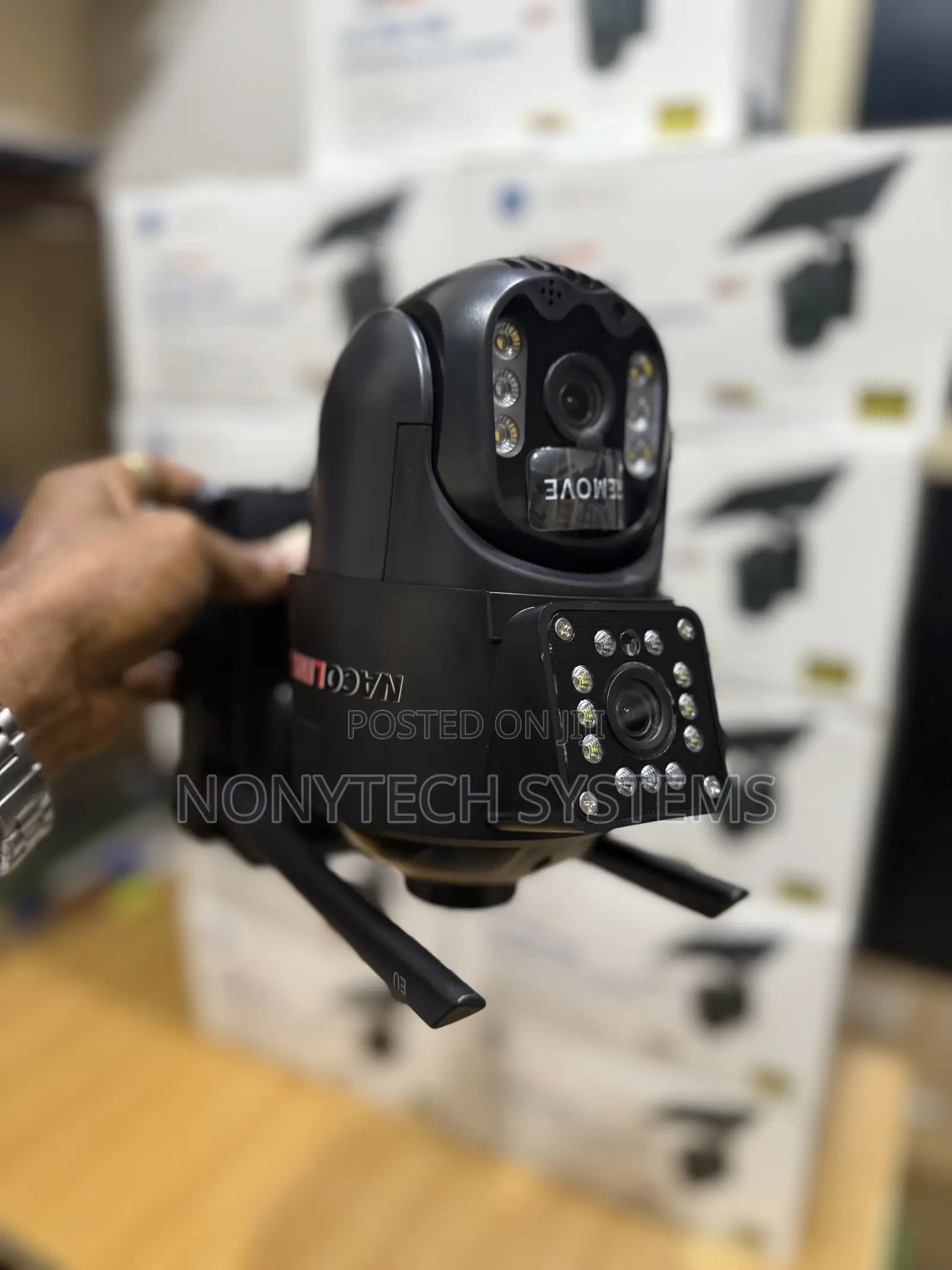 Dual Lens Eseecloud PTZ Camera 4g 6mp