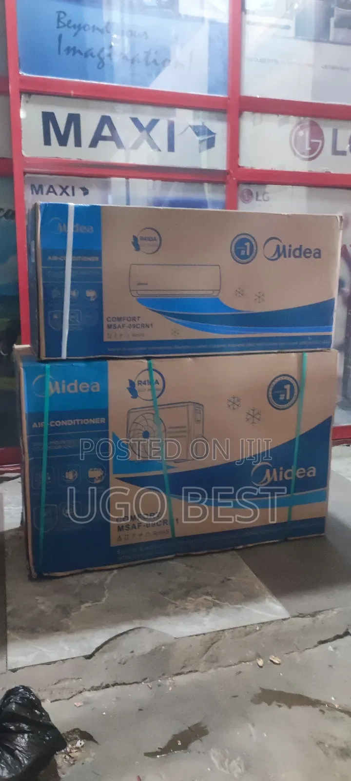 Midea 1 Hp Split Ac Normal One 100%Cooper Coil 2yrs Waranty