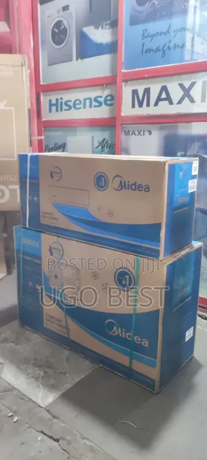 Midea 1 Hp Split Ac Normal One 100%Cooper Coil 2yrs Waranty