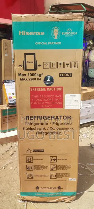 Hisense Fridge 375,Litrs Frost Free Dark Silver 1 Yr Warrent