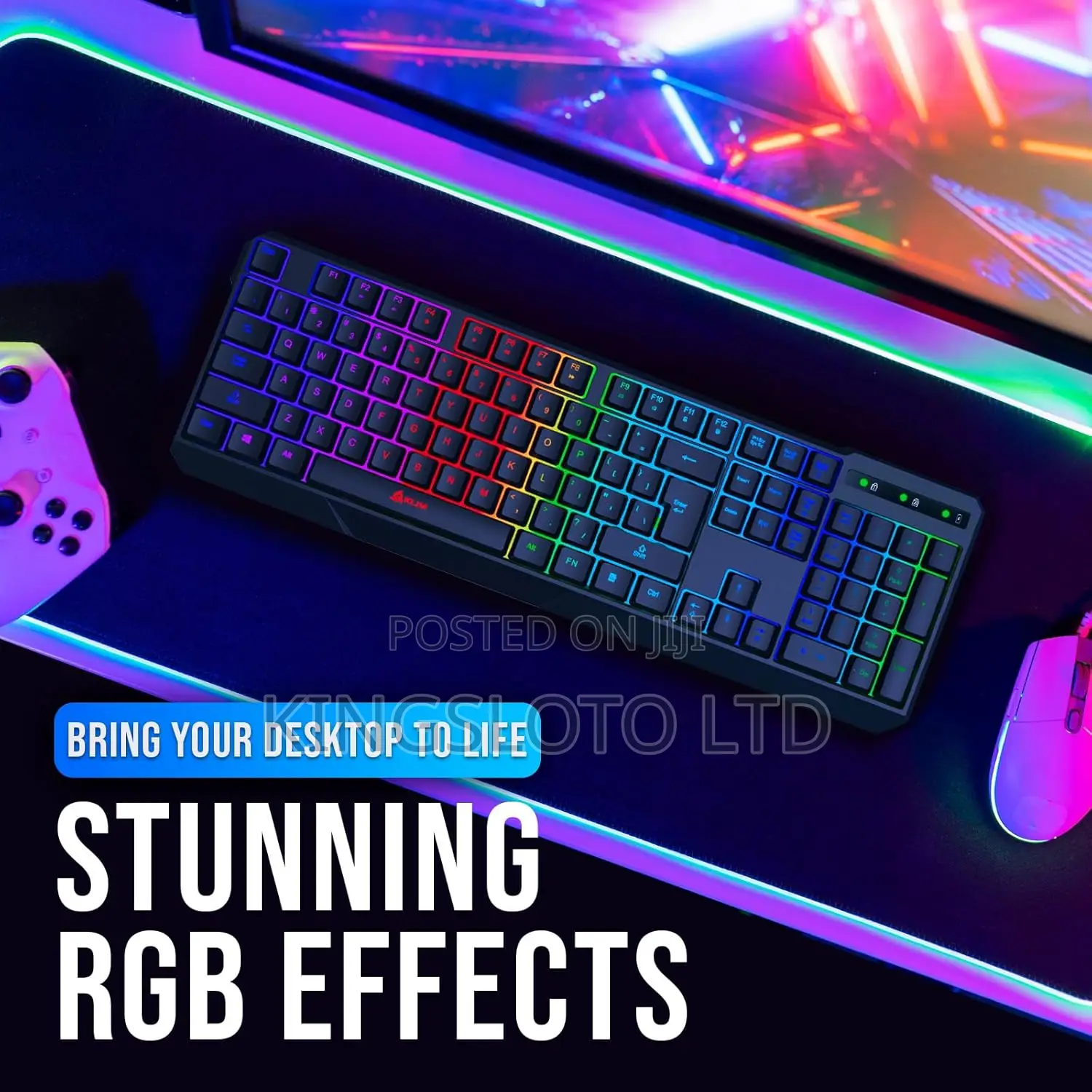 Gaming Keyboard for Pc/M/Laptop Ps3,Ps4and Ps5