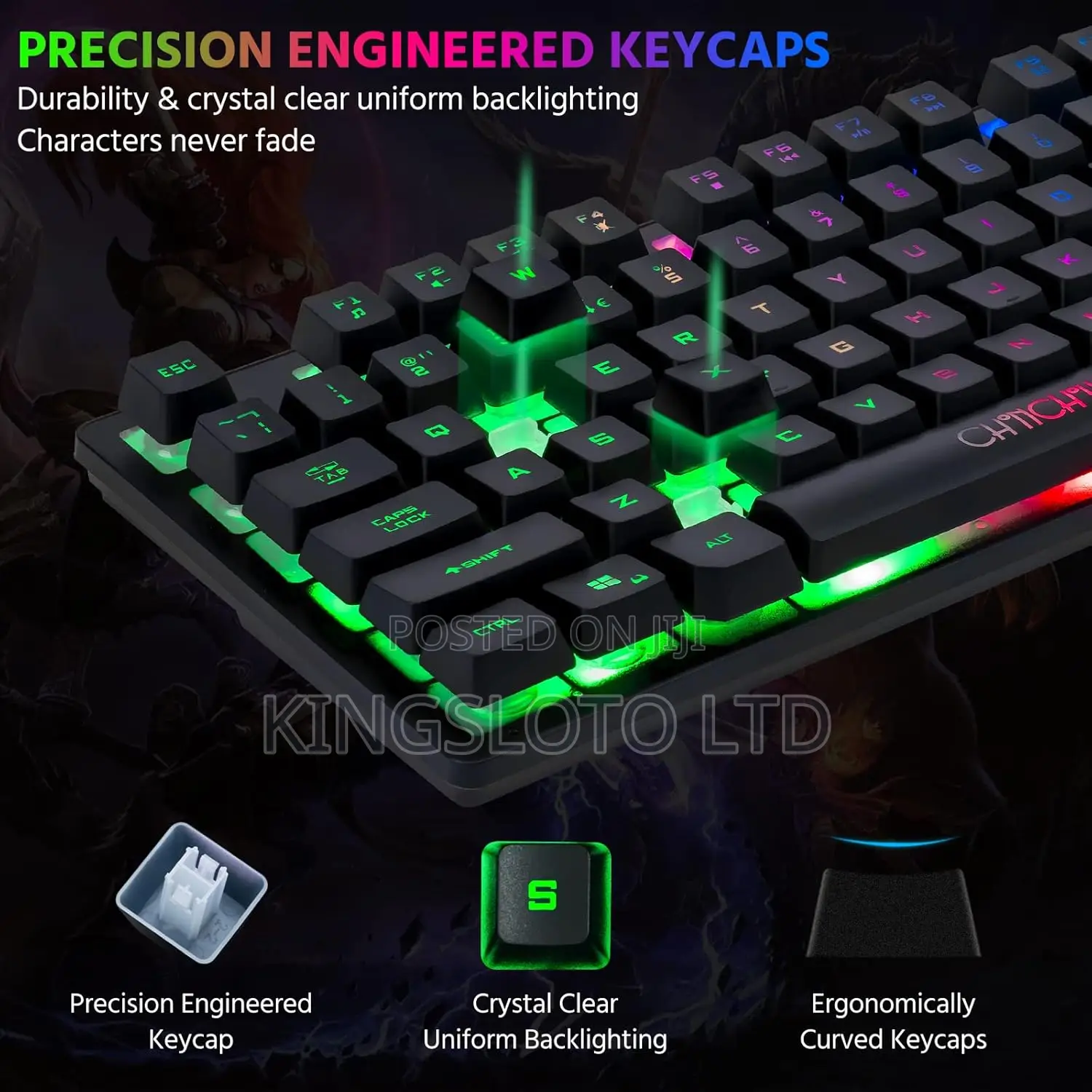 Gaming Keyboard for Pc/M/Laptop Ps3,Ps4and Ps5