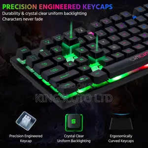 Gaming Keyboard for Pc/M/Laptop Ps3,Ps4and Ps5