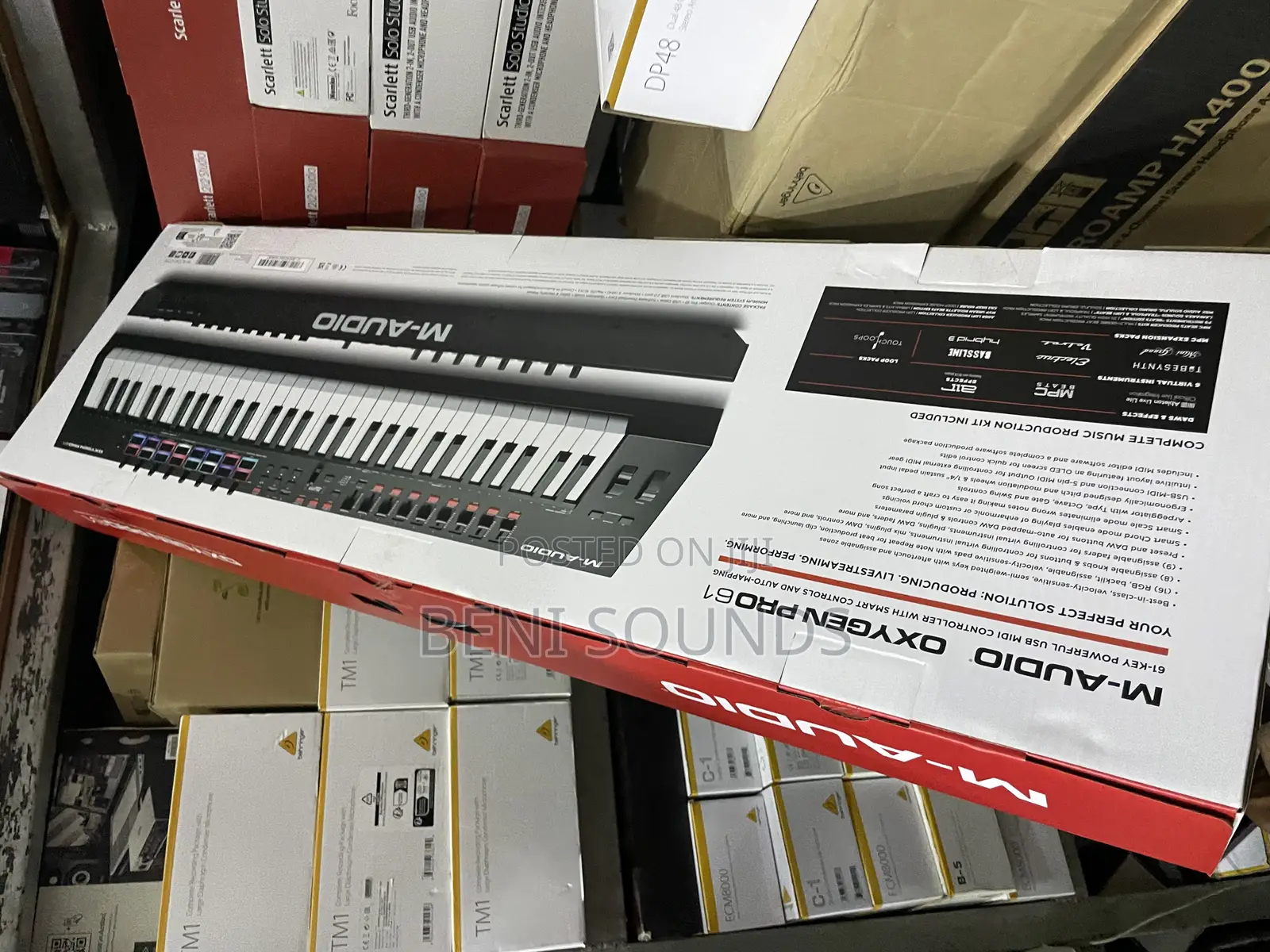M-Audio Oxygen Pro 61 Midi Keyboard