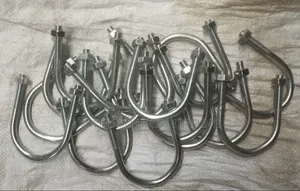 2" U-Bolt Galvanised Steel