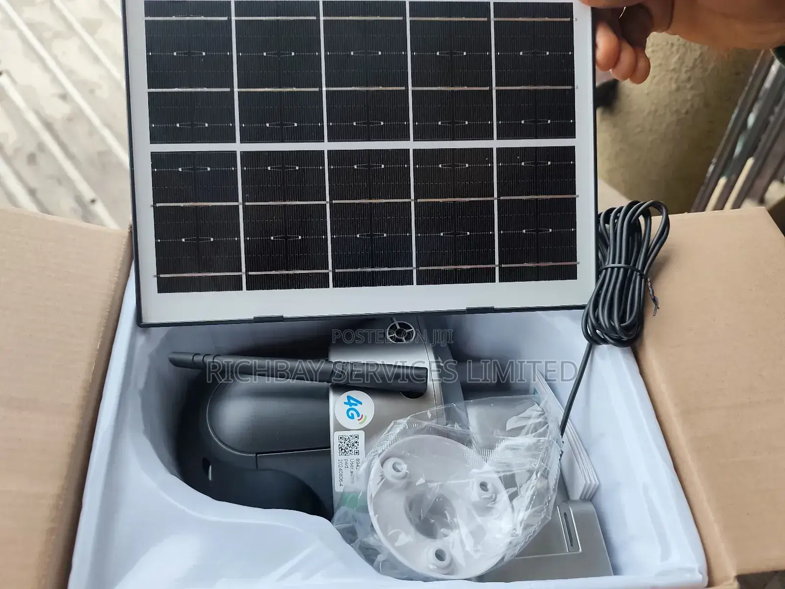 Solar Cctv Camera 4g With Sin Slot