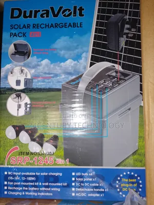 Stay Powered With Dura Volt :5-in-1 Solar Charging Solution