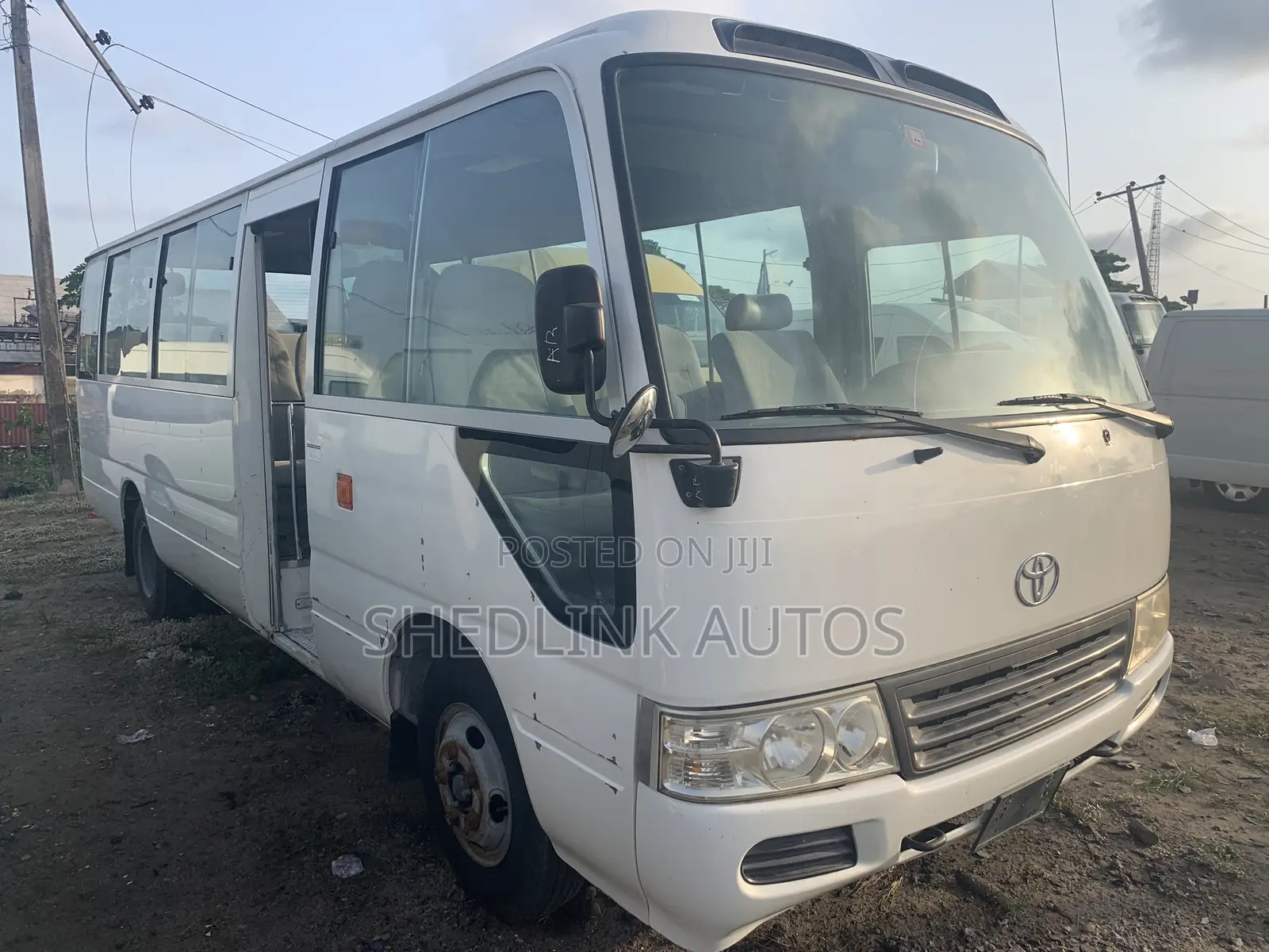 Toyota Coaster 2013 White