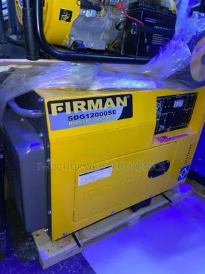 Firman Sdg12000se 10kva Diesel Generator (With Engravement)