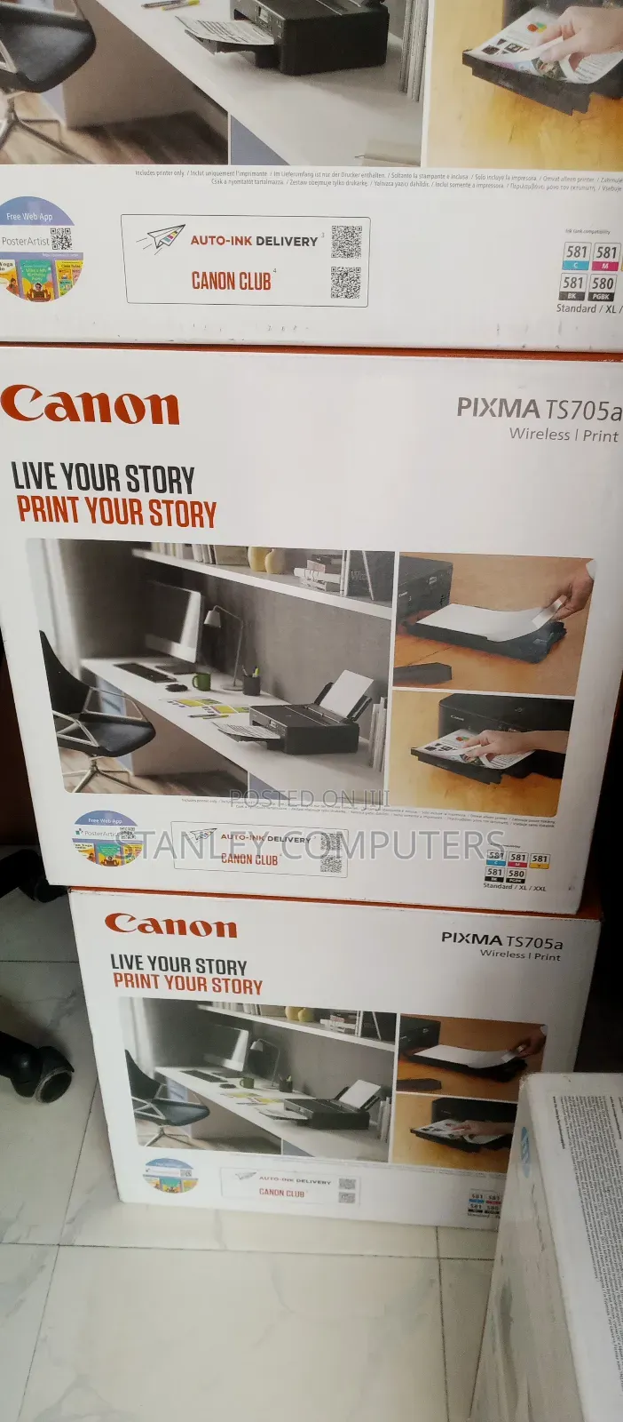 Canon Pixma Ts 705a Printer