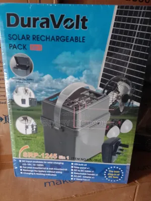 Solar Convenience With the Dura Volt SPR-1245 5-in-1 Pack