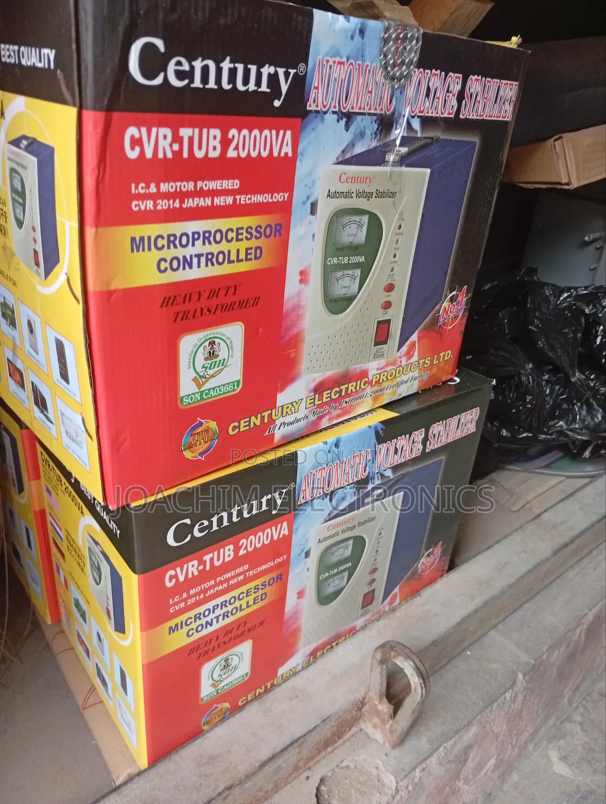 Century 2000 Watts Stabilizer