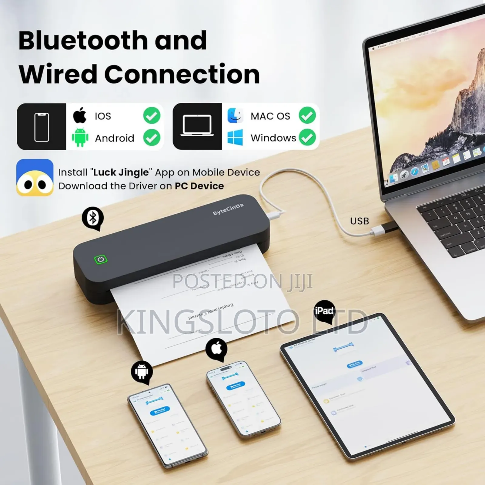 Portable Inkless Printer