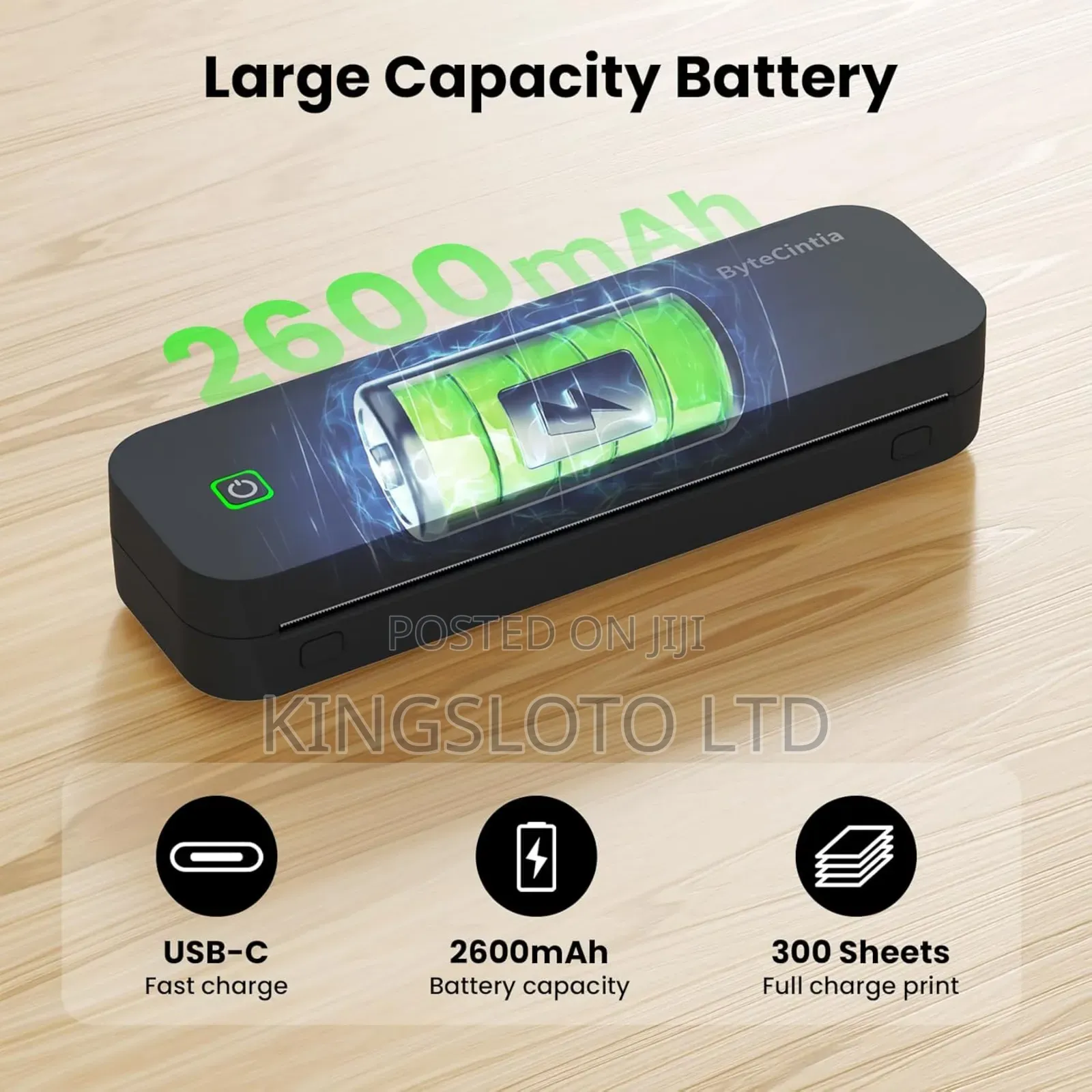 Portable Inkless Printer