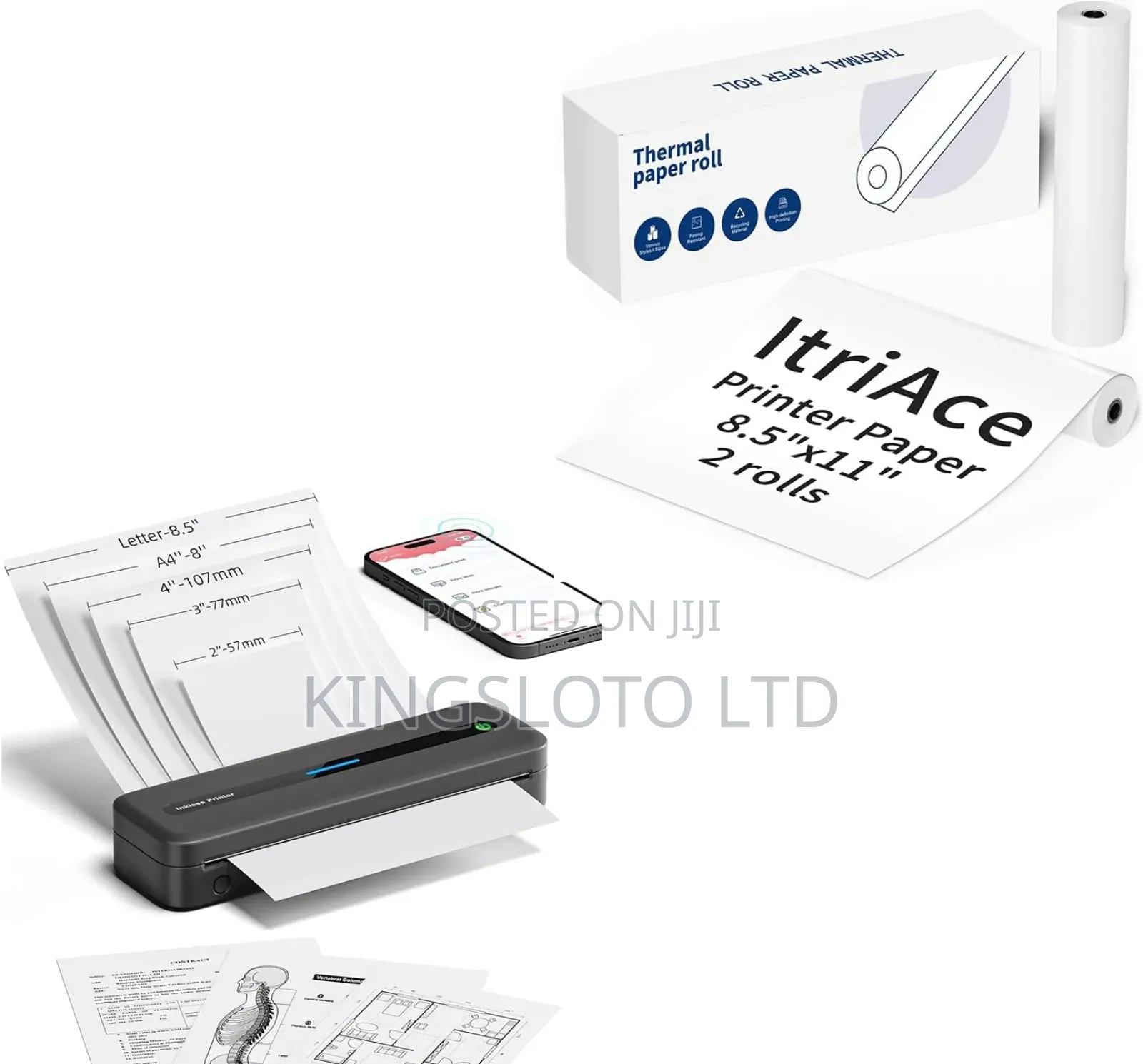 Portable Inkless Printer