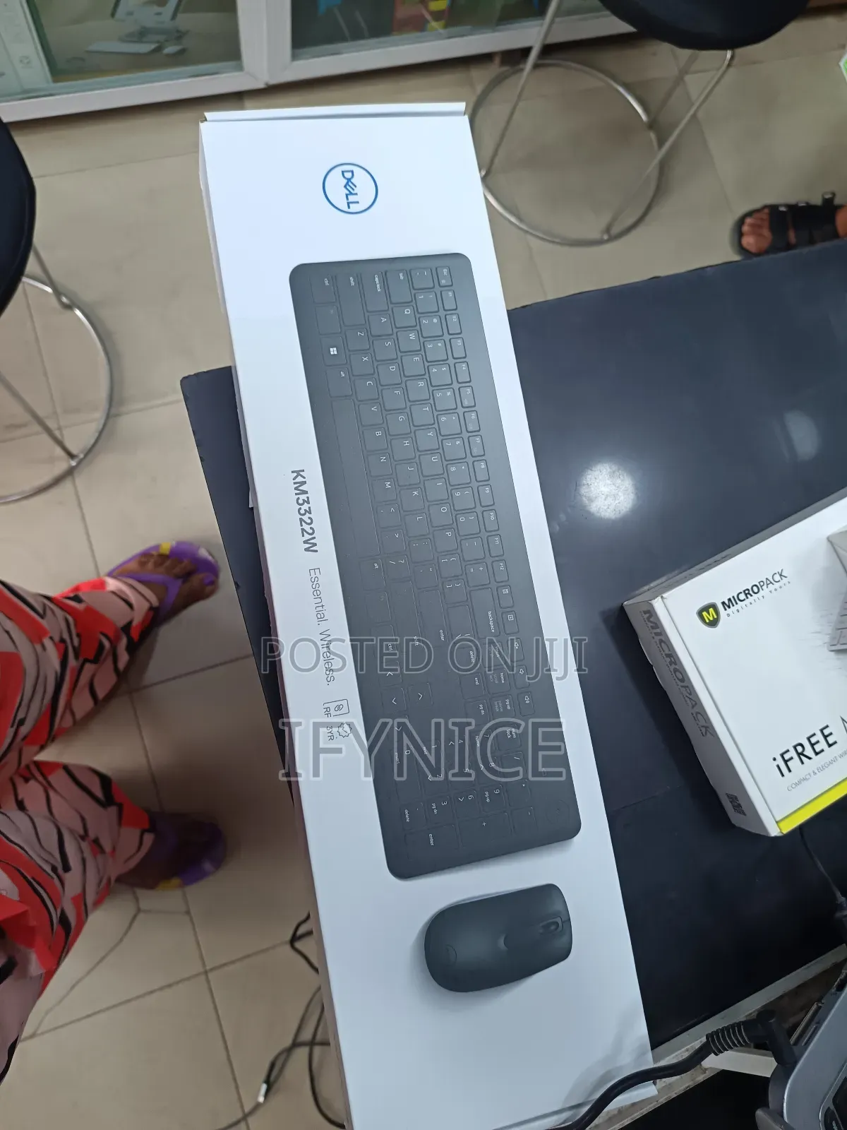 Dell Wireless Keyboard Mouse Km3322w