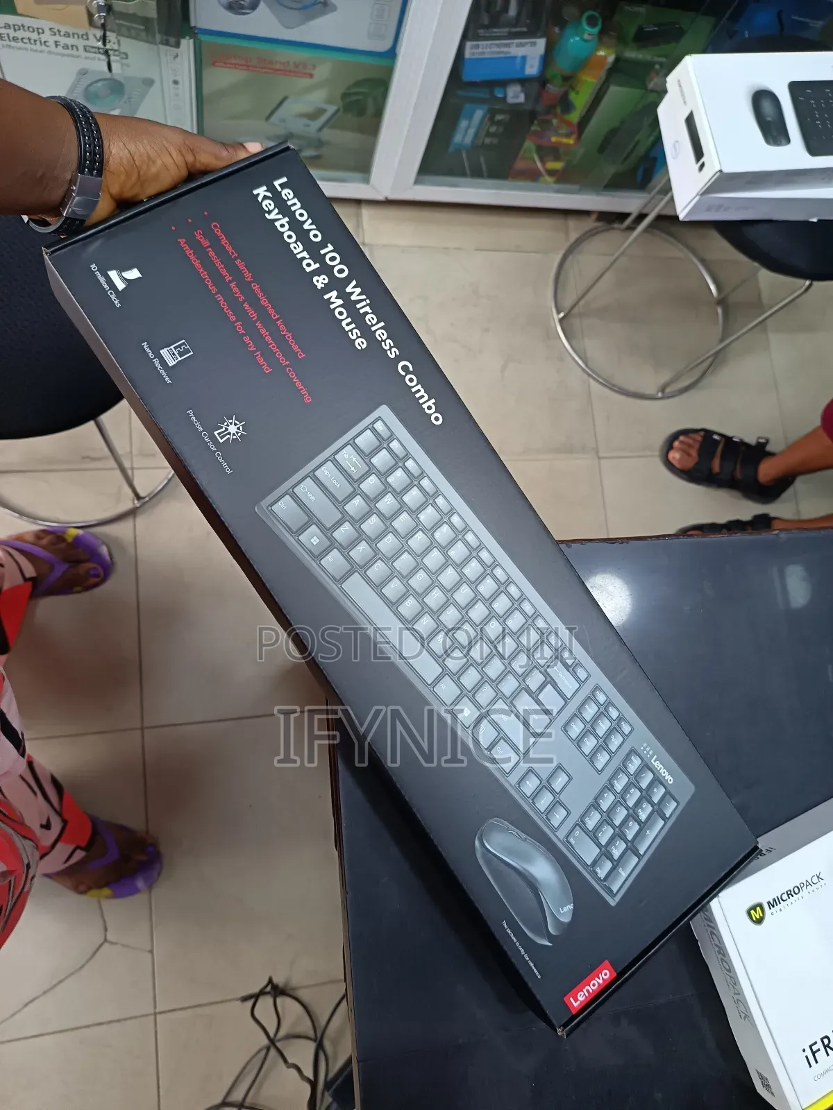 Lenovo 100 Wireless Keyboard and Mouse