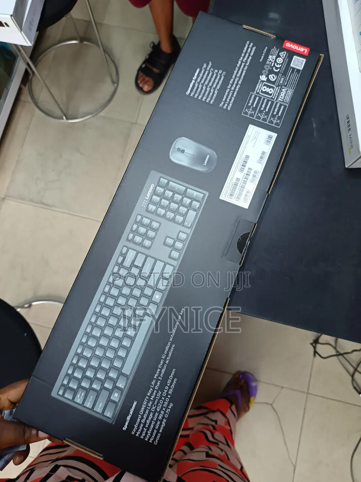 Lenovo 100 Wireless Keyboard and Mouse