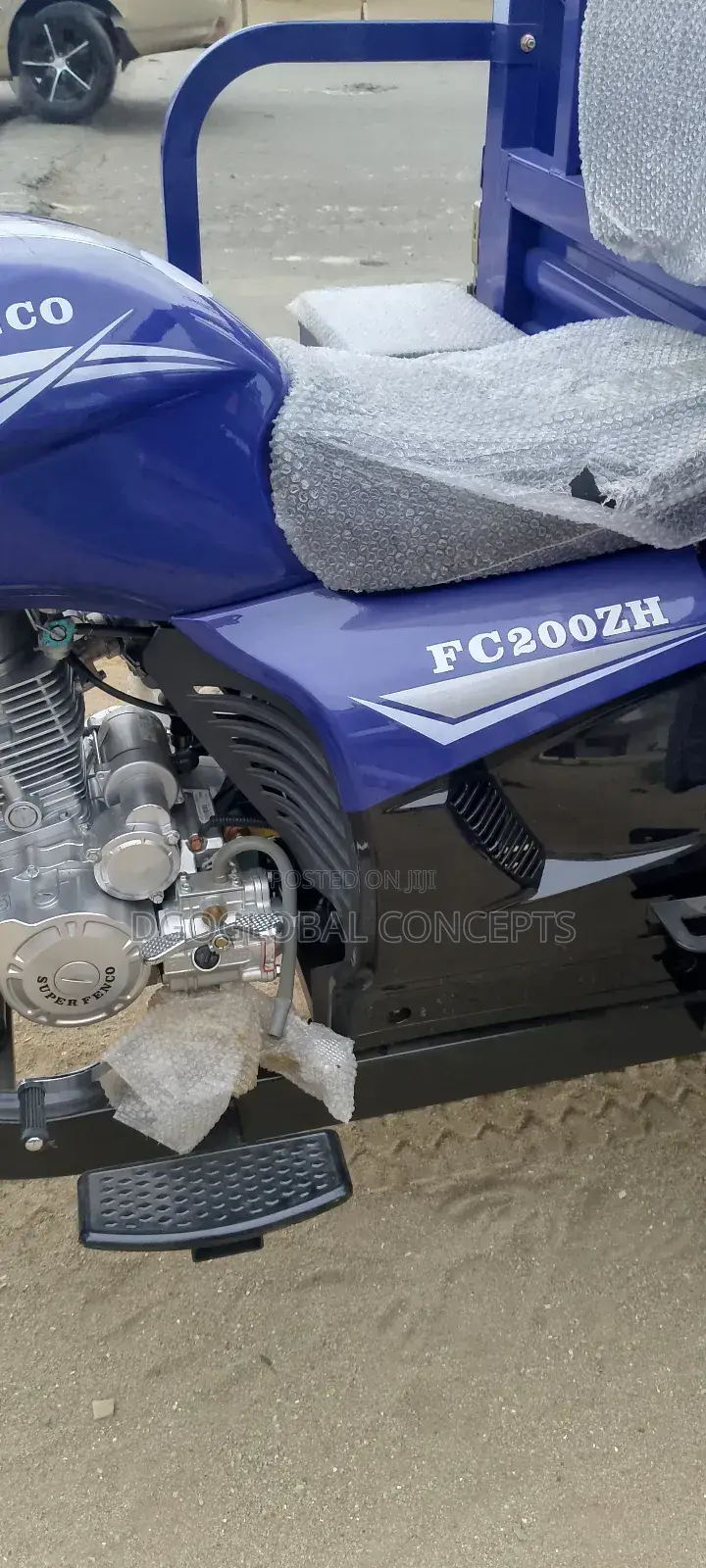 New Motorcycle 2024 Blue