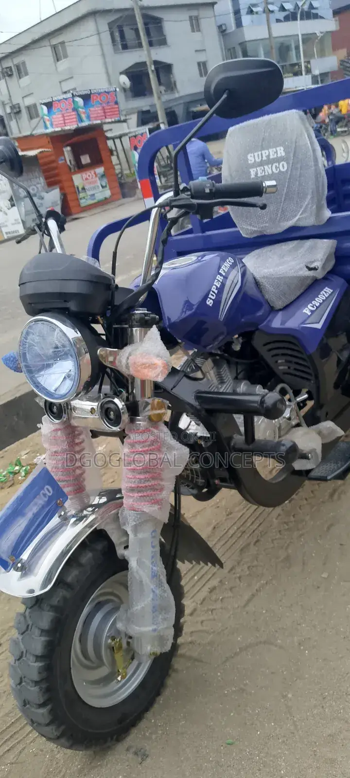 New Motorcycle 2024 Blue