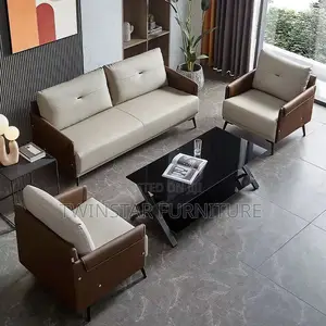New Modern Luxury Leather 5 Seaters Chair
