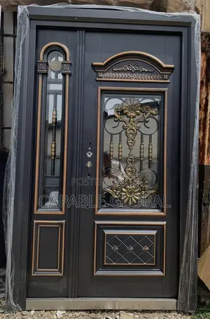 Standard Copper Door With Glass