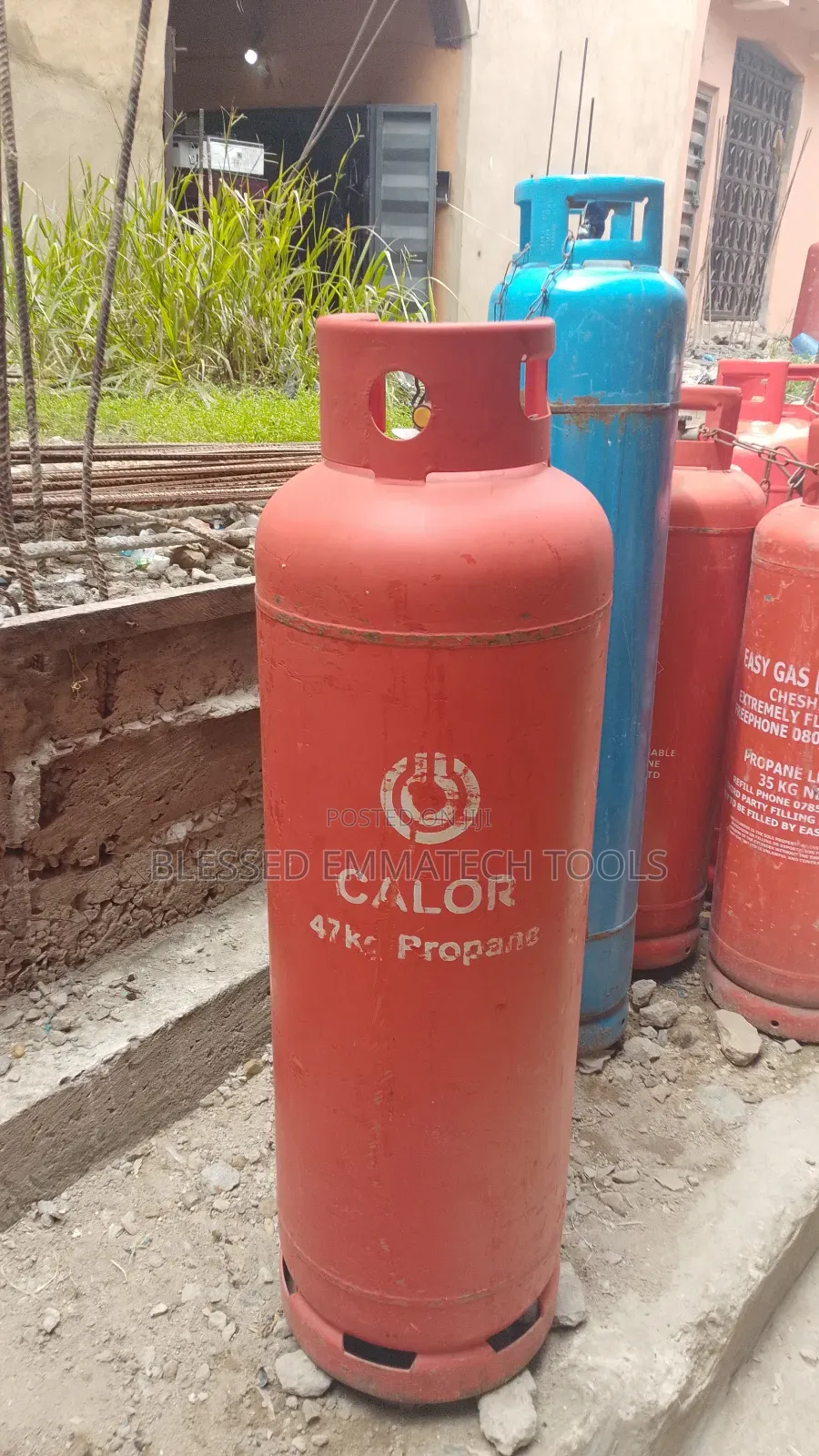 London 50kg Empty Cylinders